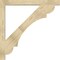 Ekena Millwork Olympic Block Rough Sawn Bracket, Douglas Fir, 4"W x 48"D x 48"H BKT04X48X48OLY05RDF - alternate 2